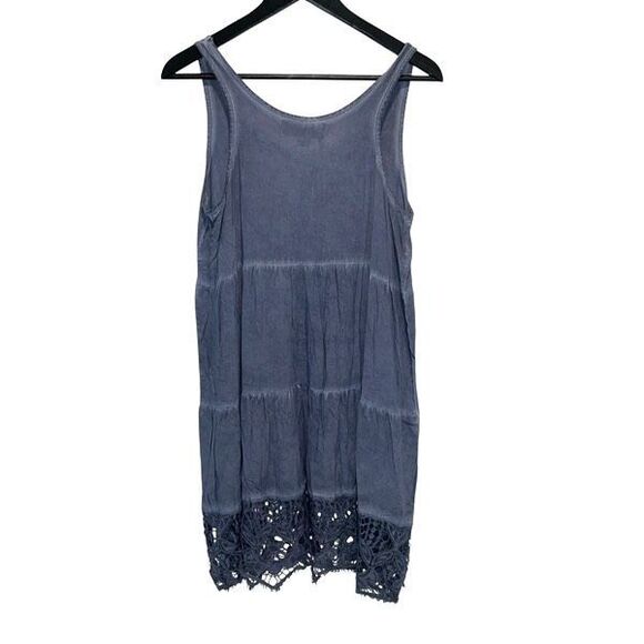 Vintage Havana Womens Crochet Sleeveless Scoop Neck Mini Dress Medium NWT - Picture 3 of 7